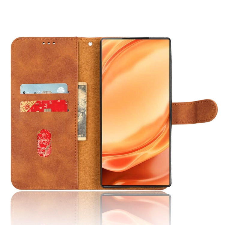 For ZTE nubia Z50 Ultra Skin Feel Magnetic Flip Leather Phone Case