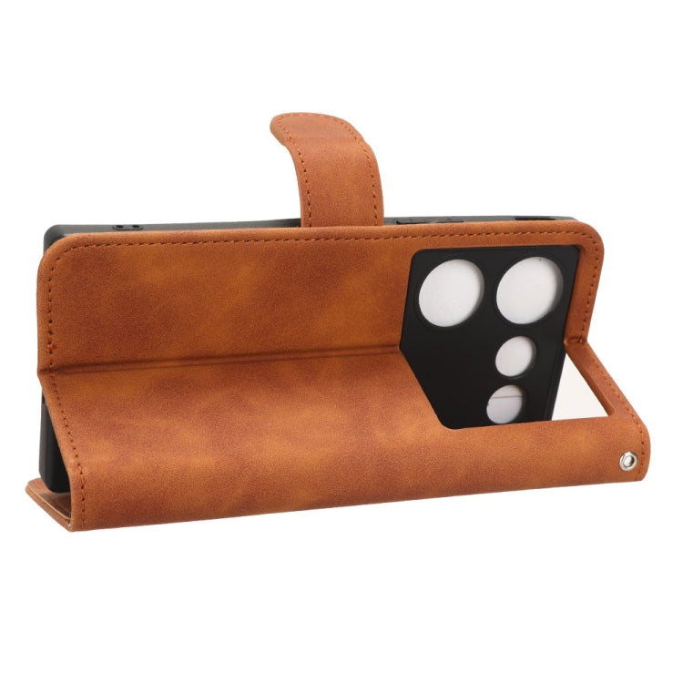 For ZTE nubia Z50 Ultra Skin Feel Magnetic Flip Leather Phone Case