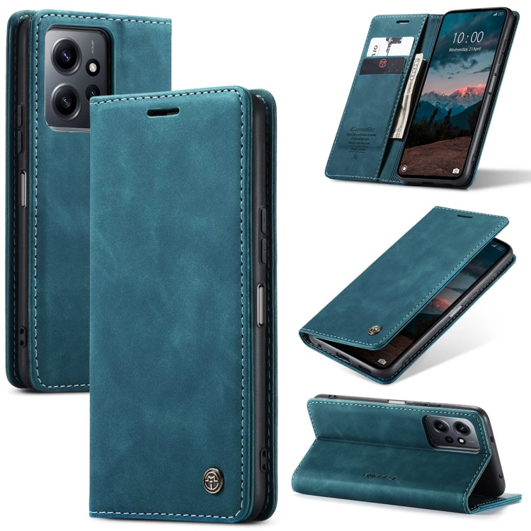 For Xiaomi Redmi Note 12 4G Global CaseMe 013 Multifunctional Horizontal Flip Leather Phone Case