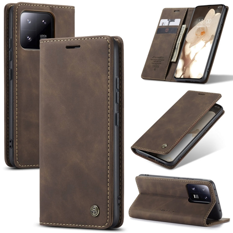For Xiaomi 13 Pro CaseMe 013 Multifunctional Horizontal Flip Leather Phone Case