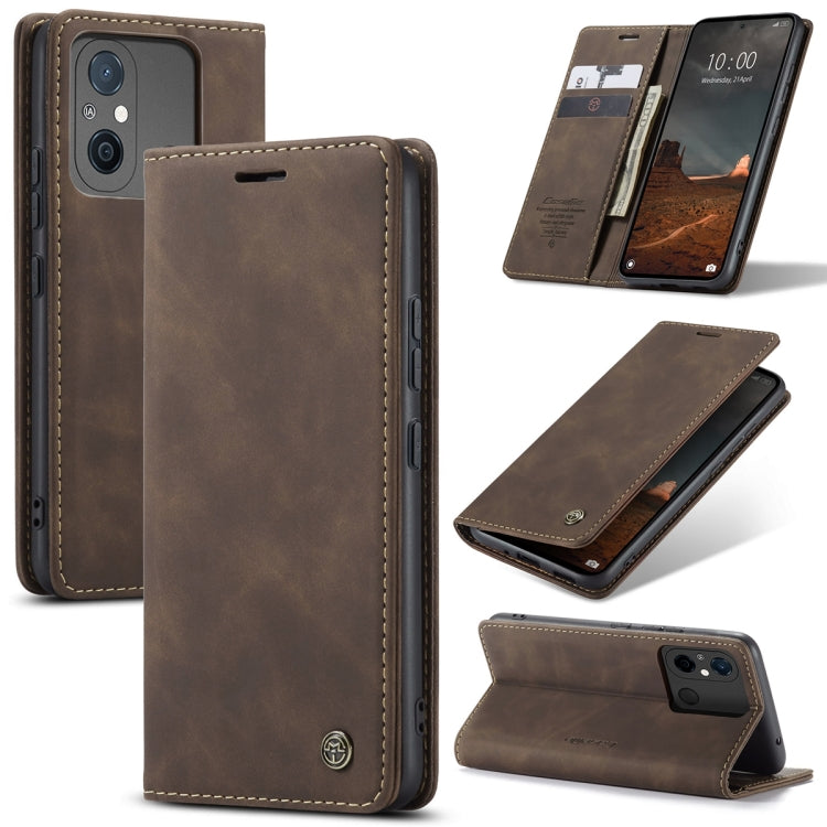 For Xiaomi Redmi 11A / 12C CaseMe 013 Multifunctional Horizontal Flip Leather Phone Case