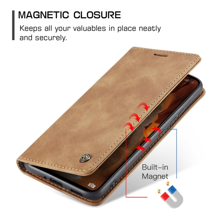 For Xiaomi Redmi 11A / 12C CaseMe 013 Multifunctional Horizontal Flip Leather Phone Case