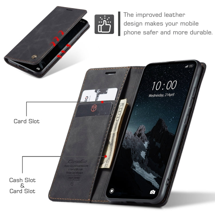 For Xiaomi Redmi 11A / 12C CaseMe 013 Multifunctional Horizontal Flip Leather Phone Case