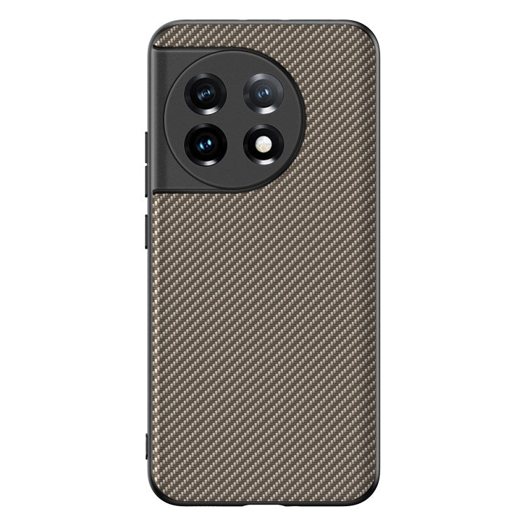 For OnePlus 11 Ultra-thin Carbon Fiber Texture Printing Phone Case