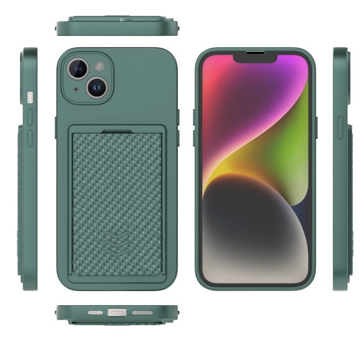 For iPhone 14 Magic Cards Box TPU + PC Phone Case