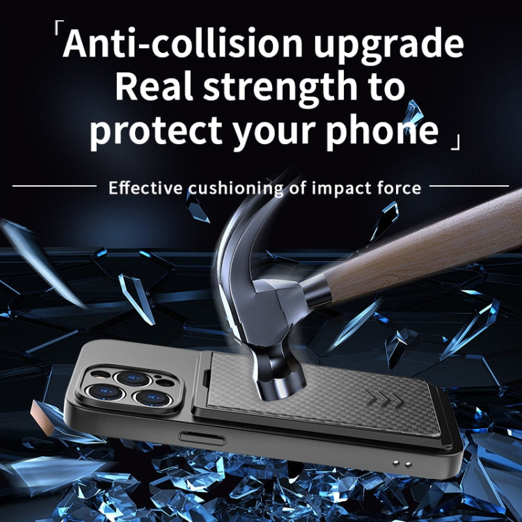 For iPhone 14 Magic Cards Box TPU + PC Phone Case