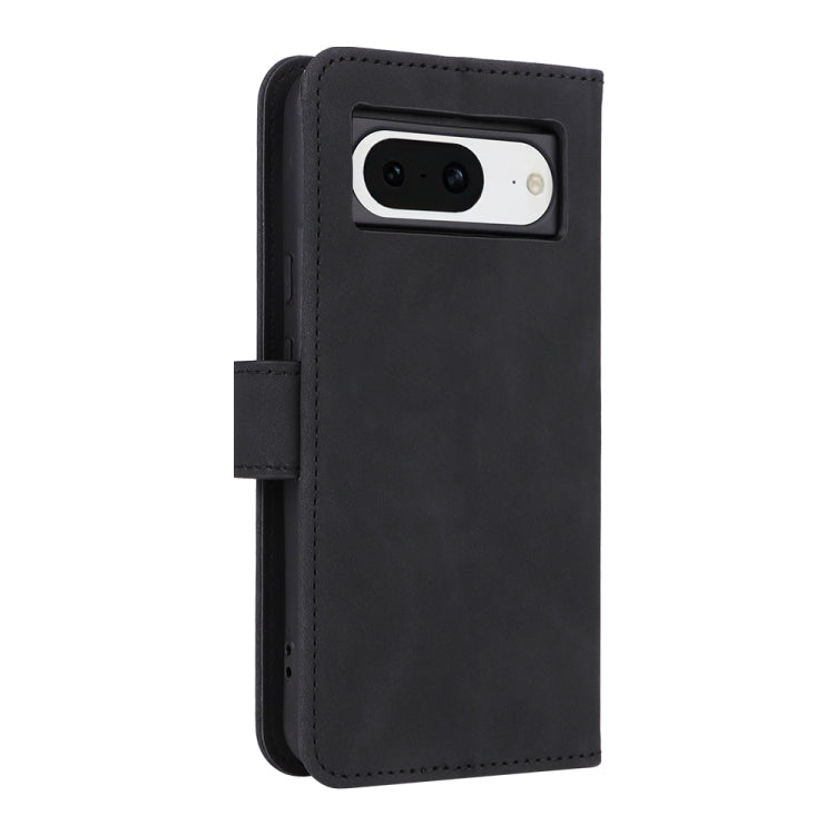 For Google Pixel 8 Skin Feel Magnetic Flip Leather Phone Case
