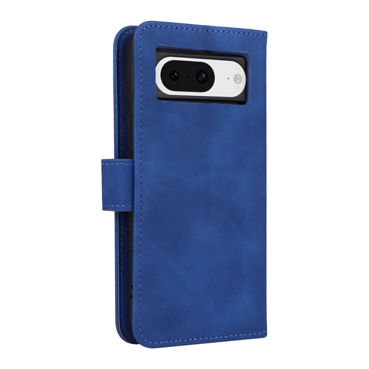 For Google Pixel 8 Skin Feel Magnetic Flip Leather Phone Case