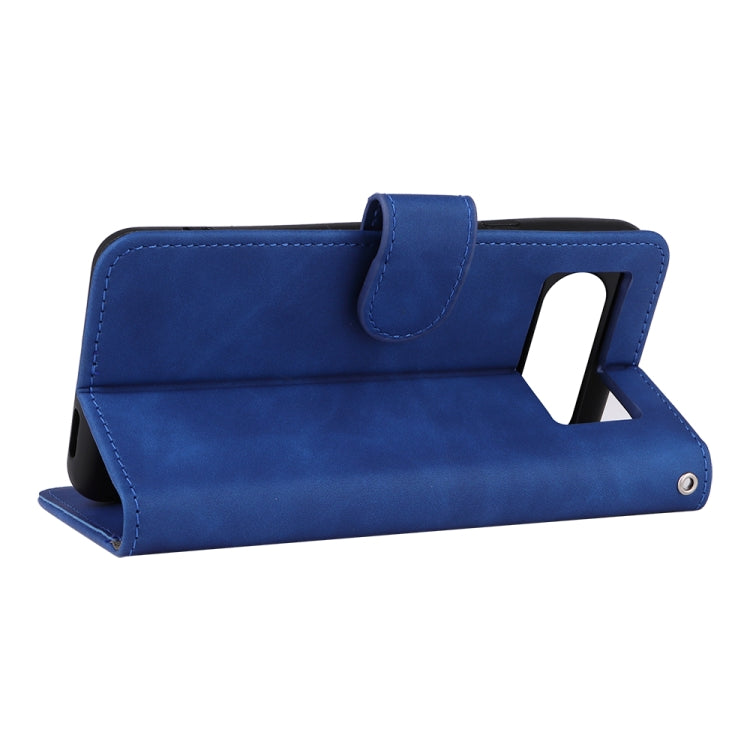 For Google Pixel 8 Skin Feel Magnetic Flip Leather Phone Case