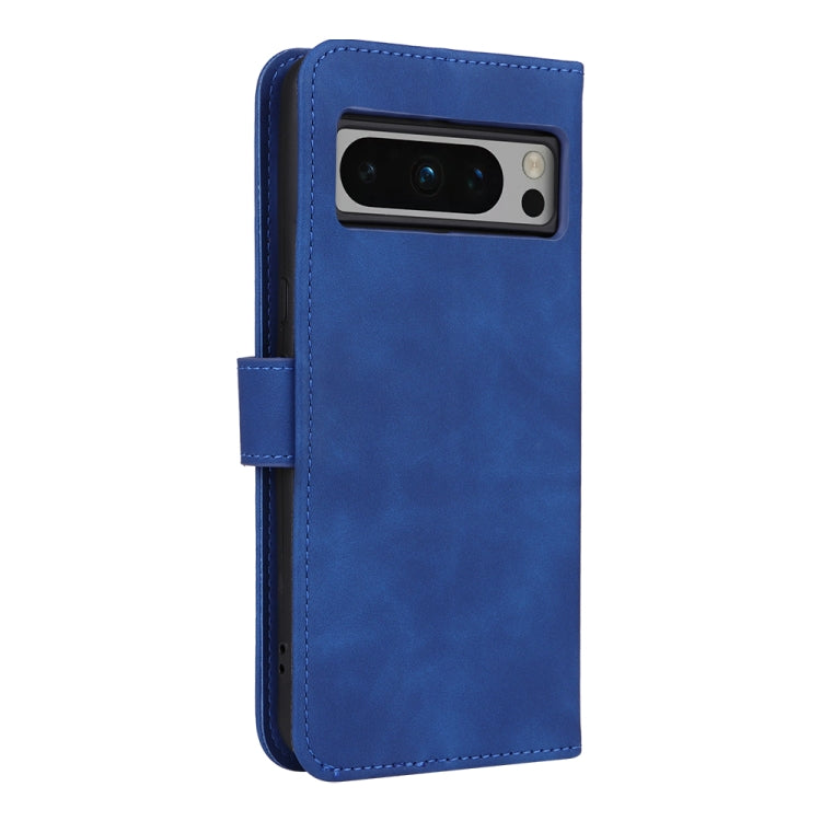 For Google Pixel 8 Pro Skin Feel Magnetic Flip Leather Phone Case
