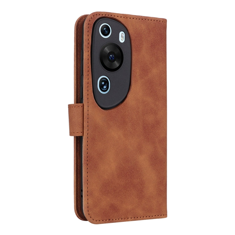 For Huawei P60 Art Skin Feel Magnetic Flip Leather Phone Case