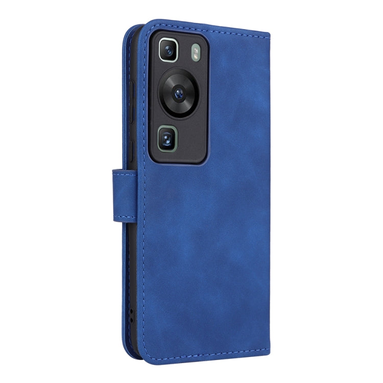 For Huawei P60 / P60 Pro Skin Feel Magnetic Flip Leather Phone Case