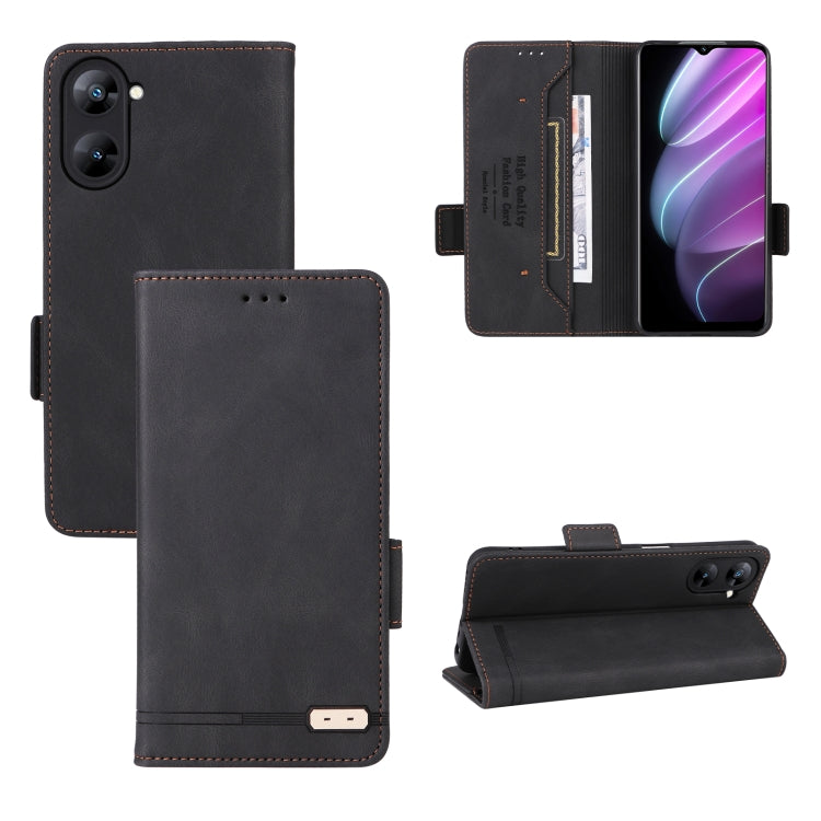 For Realme V30 / V30t 5G Magnetic Clasp Flip Leather Phone Case