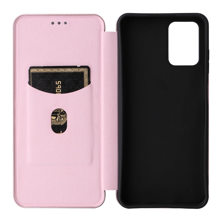 For Nokia G22 Carbon Fiber Texture Flip Leather Phone Case