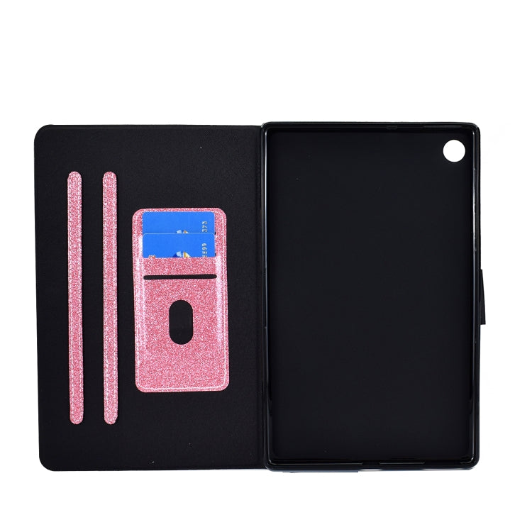 For Huawei MatePad 10.4 2022 Glitter Powder Leather Tablet Case
