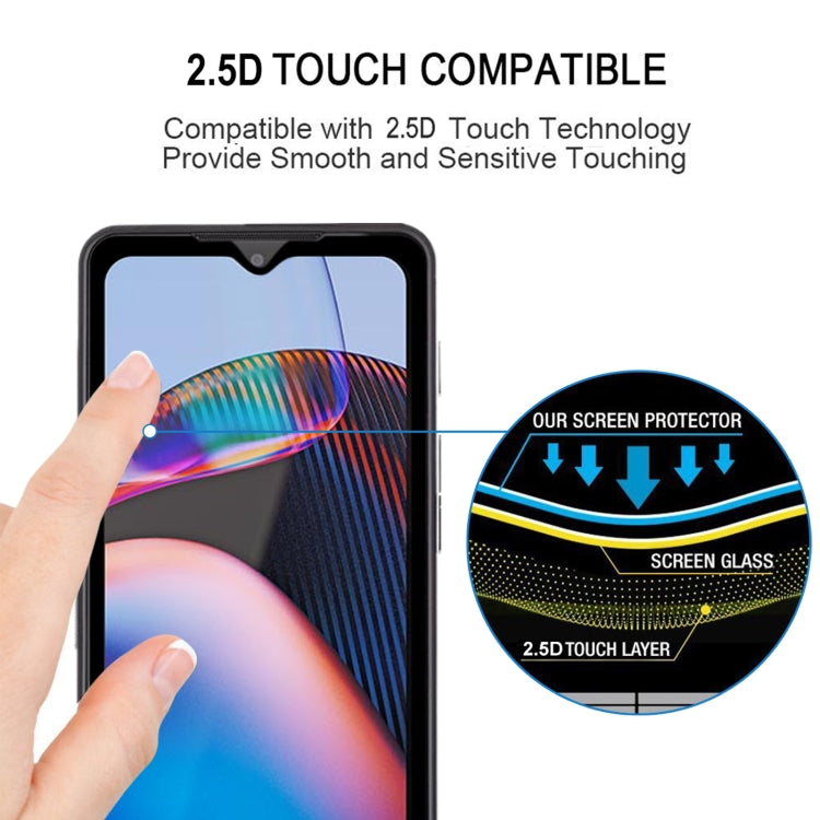 For Motorola Defy 2 Full Glue Full Cover Screen Protector Tempered Glass Film