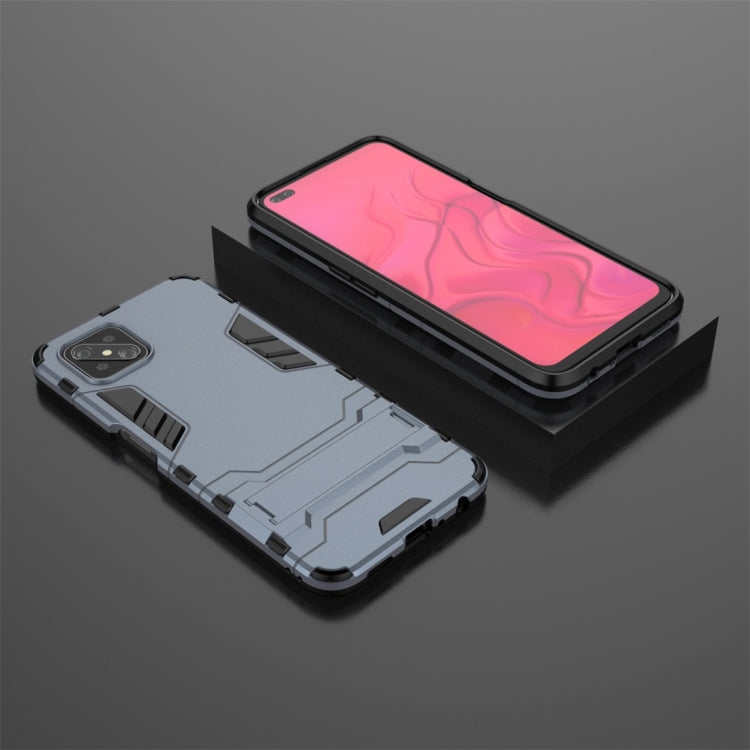 For OPPO A92s PC + TPU Shockproof Protective Case with Invisible Holder