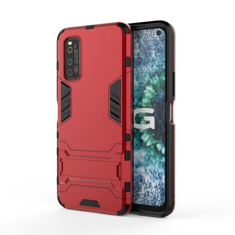 For Vivo IQOO Neo3 PC + TPU Shockproof Protective Case with Invisible Holder