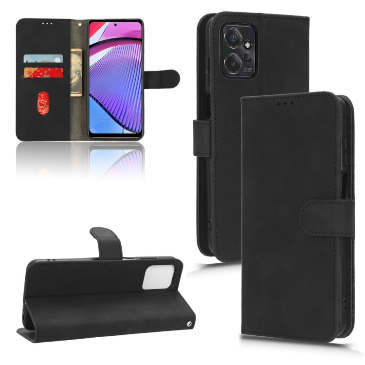 For Motorola Moto G Power 2023 / G Paly 2023 Skin Feel Magnetic Flip Leather Phone Case