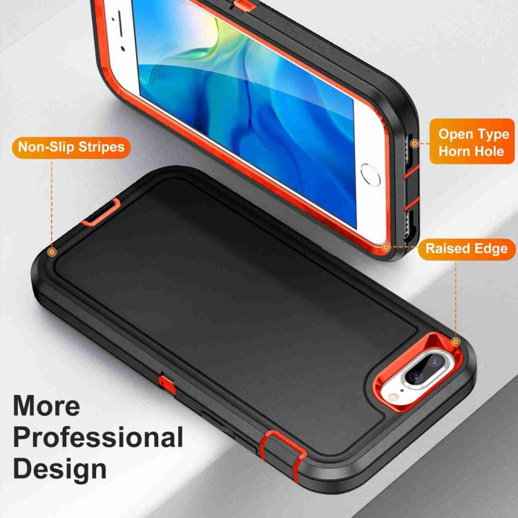 For iPhone 8 Plus / 7 Plus Life Waterproof Rugged Phone Case