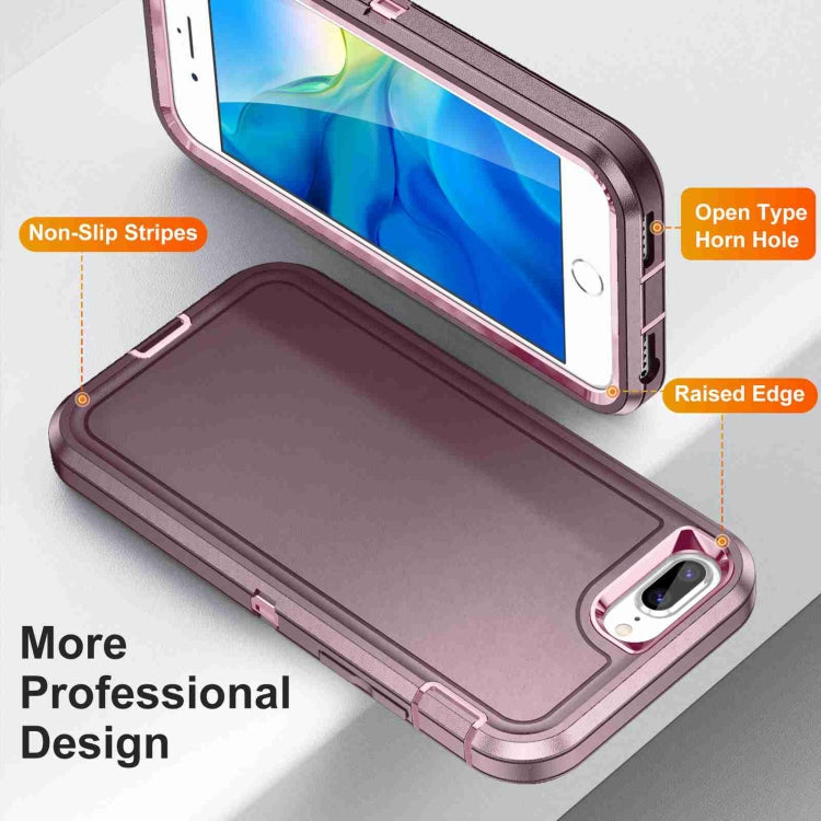 For iPhone 8 Plus / 7 Plus Life Waterproof Rugged Phone Case