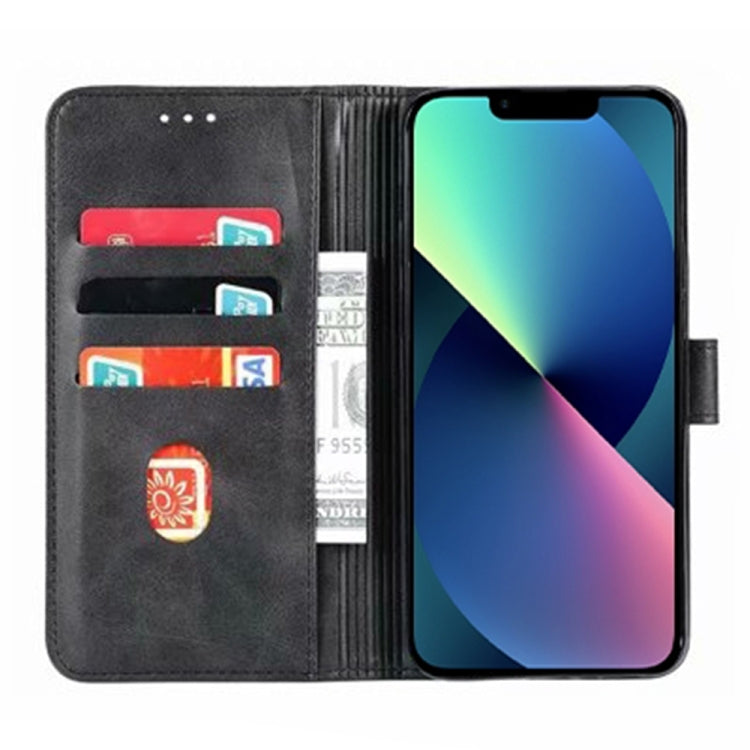 For iPhone 14 GUSSIM Horizontal Flip Leather Phone Case