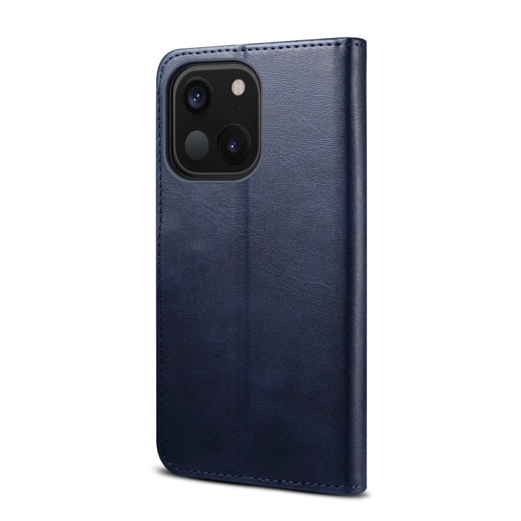 For iPhone 14 GUSSIM Horizontal Flip Leather Phone Case