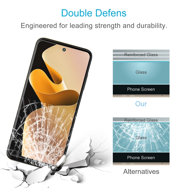 For Lava Blaze 2 50 PCS 0.26mm 9H 2.5D Tempered Glass Film