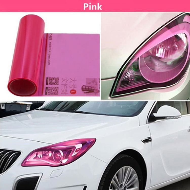 2pcs Car Headlight Protective Film Tail Light Film Motorcycle Fog Light Film, Size:30 x 100cm