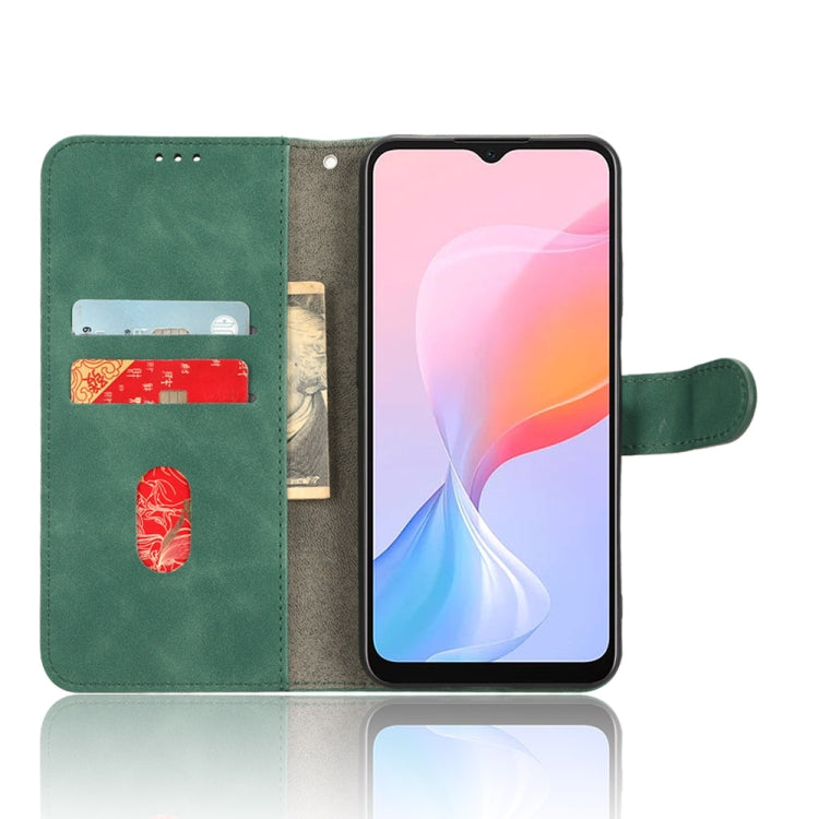 For Blackview A85 Skin Feel Magnetic Flip Leather Phone Case