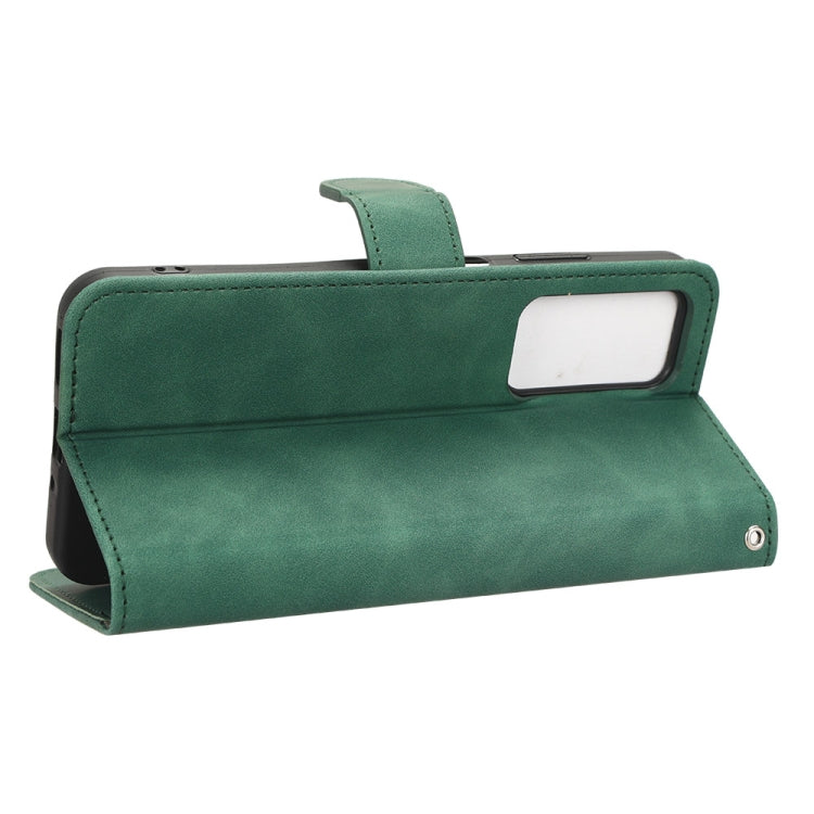 For Blackview A85 Skin Feel Magnetic Flip Leather Phone Case