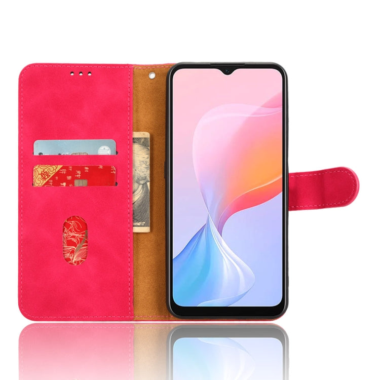 For Blackview A85 Skin Feel Magnetic Flip Leather Phone Case