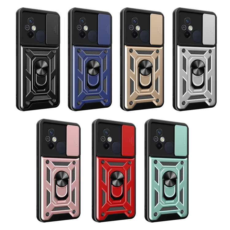 For Xiaomi Redmi 12C 4G / 11A Sliding Camera Cover Design TPU+PC Phone Case