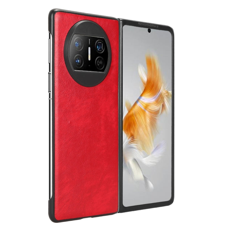 For Huawei Mate X3 Litchi Texture Phone Case