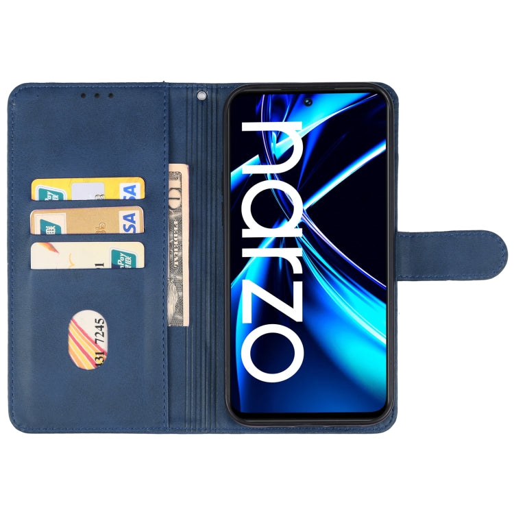 For Realme narzo N55 Leather Phone Case