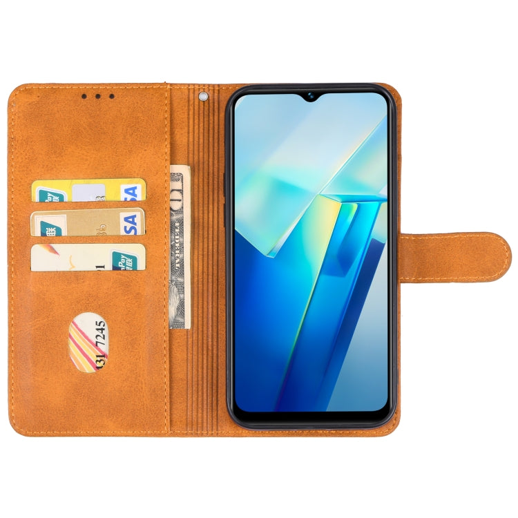 For vivo T2x India Leather Phone Case