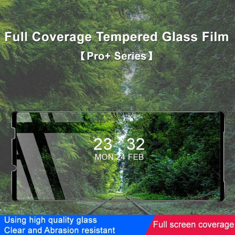For Sony Xperia 10 V imak 9H Surface Hardness Full Screen Tempered Glass Film Pro+ Series