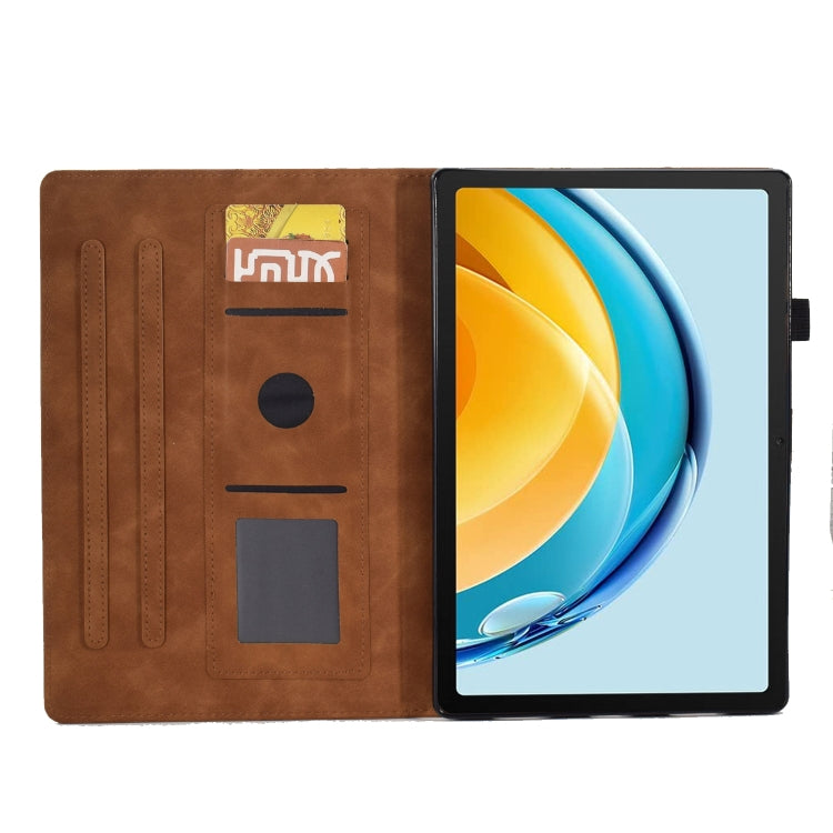 For Huawei Matepad SE 10.4 2022 Tower Embossed Leather Tablet Case