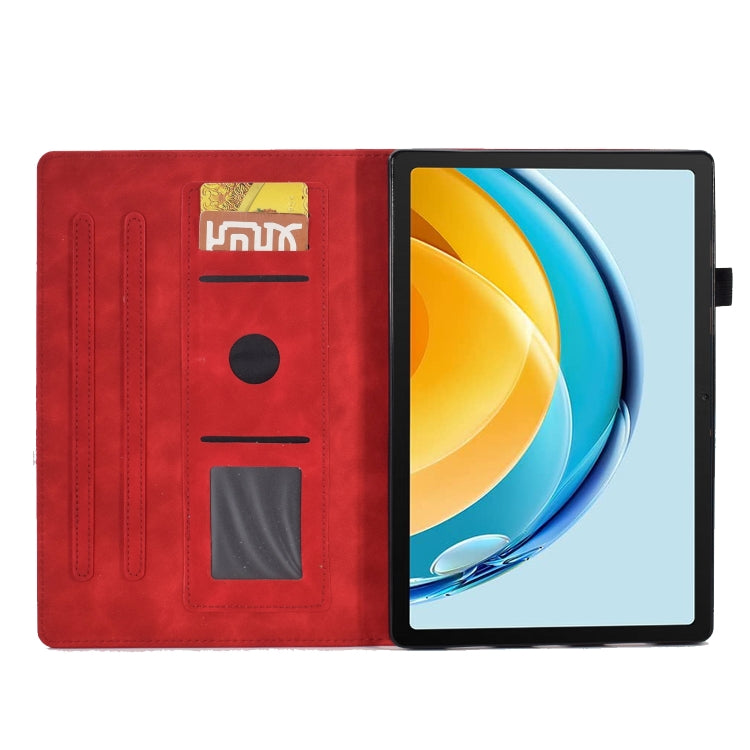 For Huawei Matepad SE 10.4 2022 Tower Embossed Leather Tablet Case