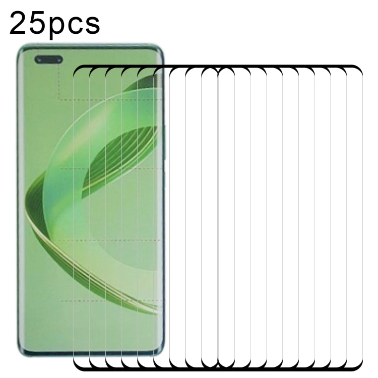For Huawei nova 11 Ultra / nova 11 Pro 25pcs 3D Curved Edge Full Screen Tempered Glass Film