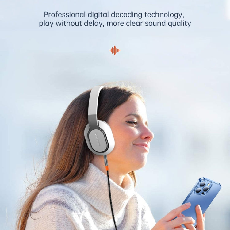 WIWU YP07 USB-C/Type-C to 3.5mm Audio Cable, Length:1.2m