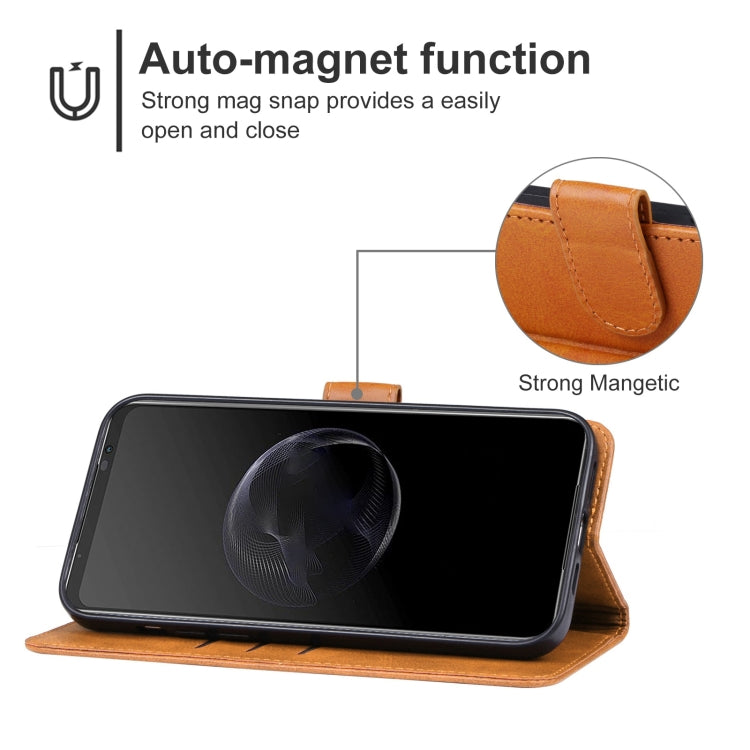 For Asus ROG Phone 7 Leather Phone Case