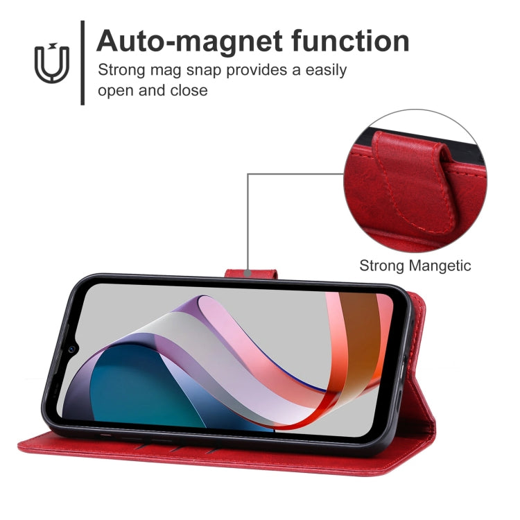 For DOOGEE V30T Leather Phone Case