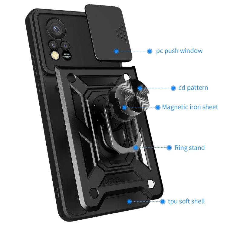 For Infinix Hot 11s NFC Sliding Camera Cover Design Phone Case