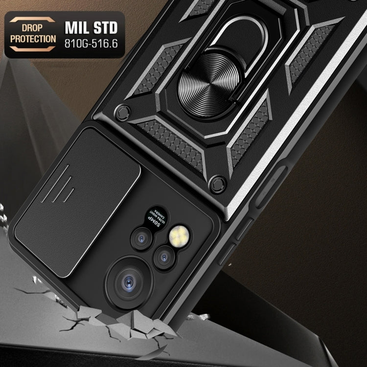 For Infinix Hot 11s NFC Sliding Camera Cover Design Phone Case