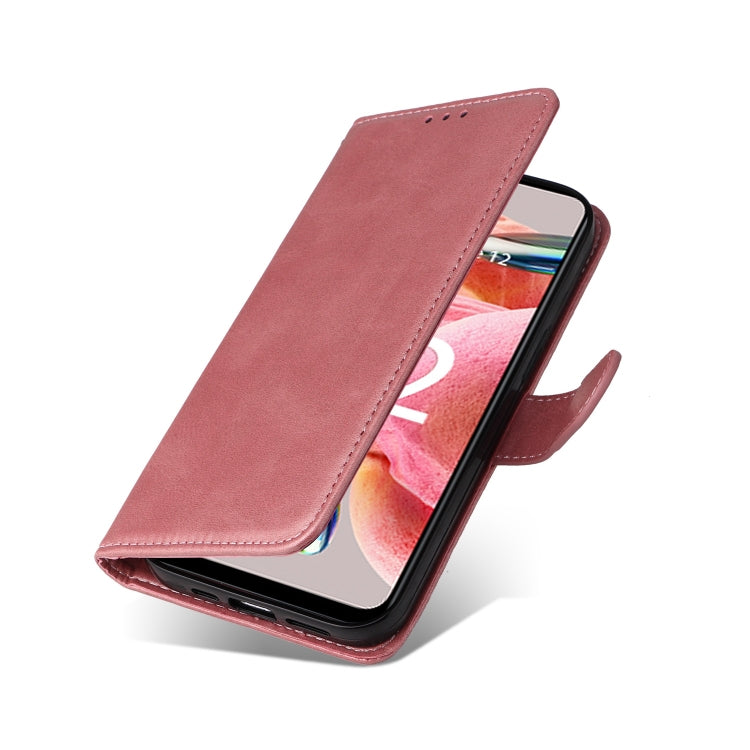 For Xiaomi Redmi Note 12 4G Global Classic Calf Texture Flip Leather Phone Case
