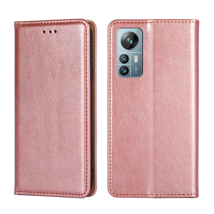 For Blackview A85 Gloss Oil Solid Color Magnetic Leather Phone Case