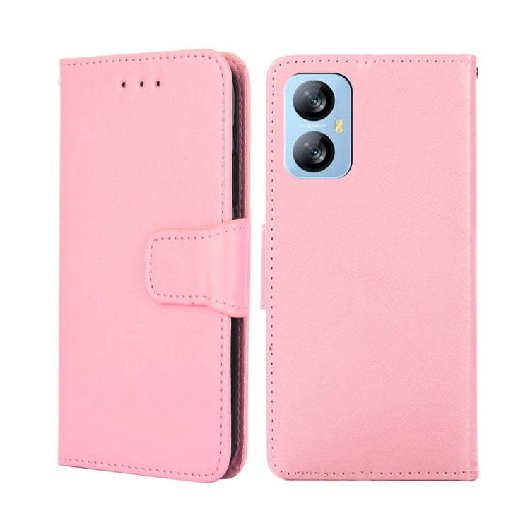 For Blackview A52 Crystal Texture Leather Phone Case