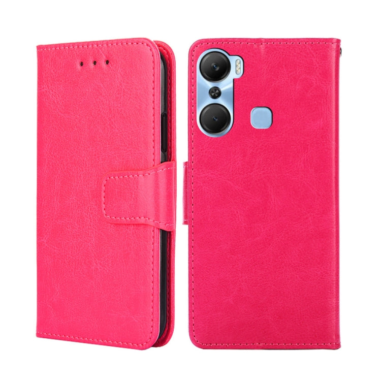 For Infinix Hot 12 Pro Crystal Texture Leather Phone Case