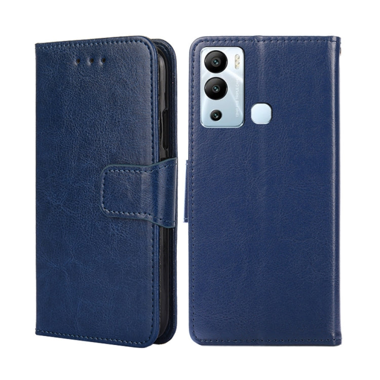 For Infinix Hot 12i Crystal Texture Leather Phone Case